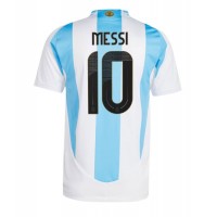 Argentina Lionel Messi #10 Hemmatröja Copa America 2024 Kortärmad